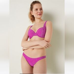 PINK Sparkling Bikini Bottom